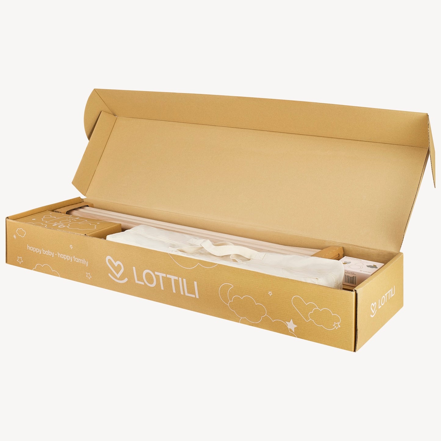 Federwiege mieten: Lottili Federwiegen Set